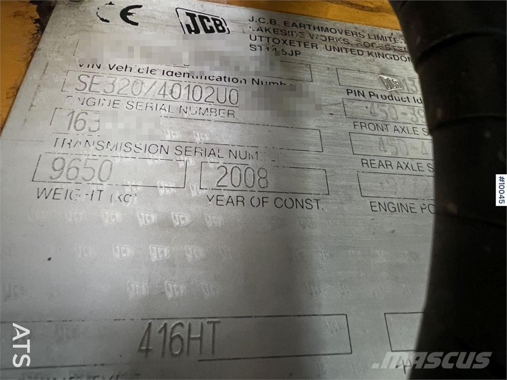 JCB 416 HT Фронтальні навантажувачі