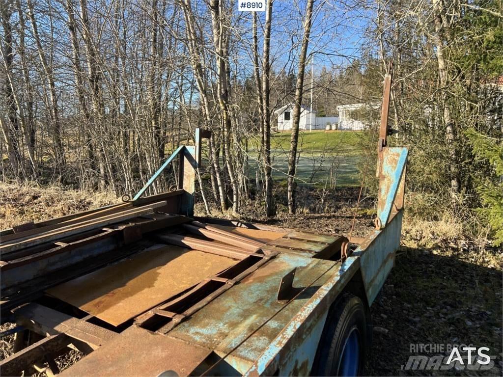  Maskintrailer Äldre Інші причепи