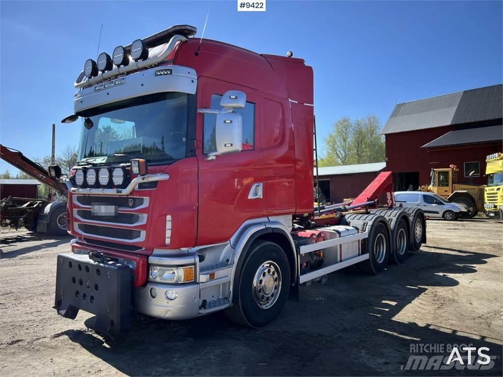Scania G490 Вантажівки з гаковим підйомом