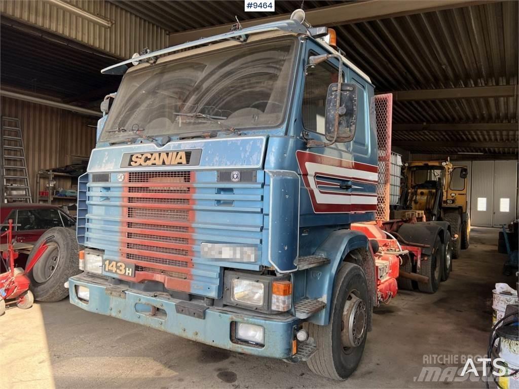 Scania R143 Вантажівки з гаковим підйомом