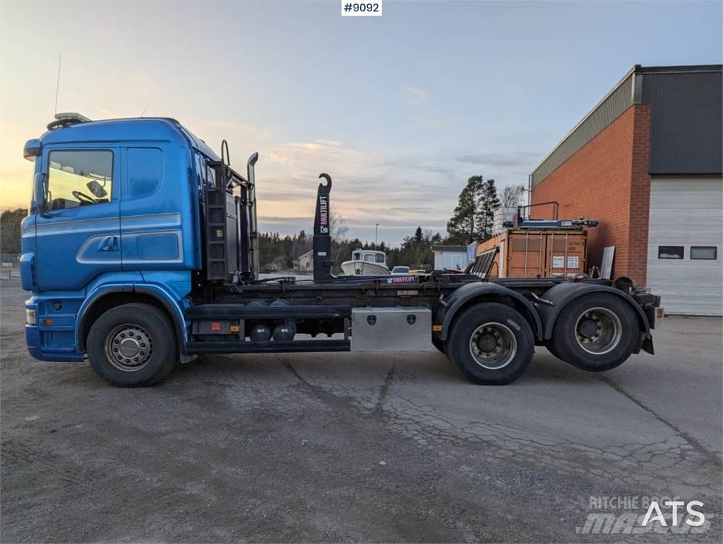 Scania R470LB6X2HHZ Вантажівки з гаковим підйомом