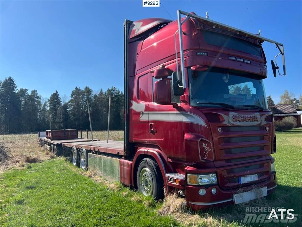 Scania R480 Вантажівки-платформи/бокове розвантаження