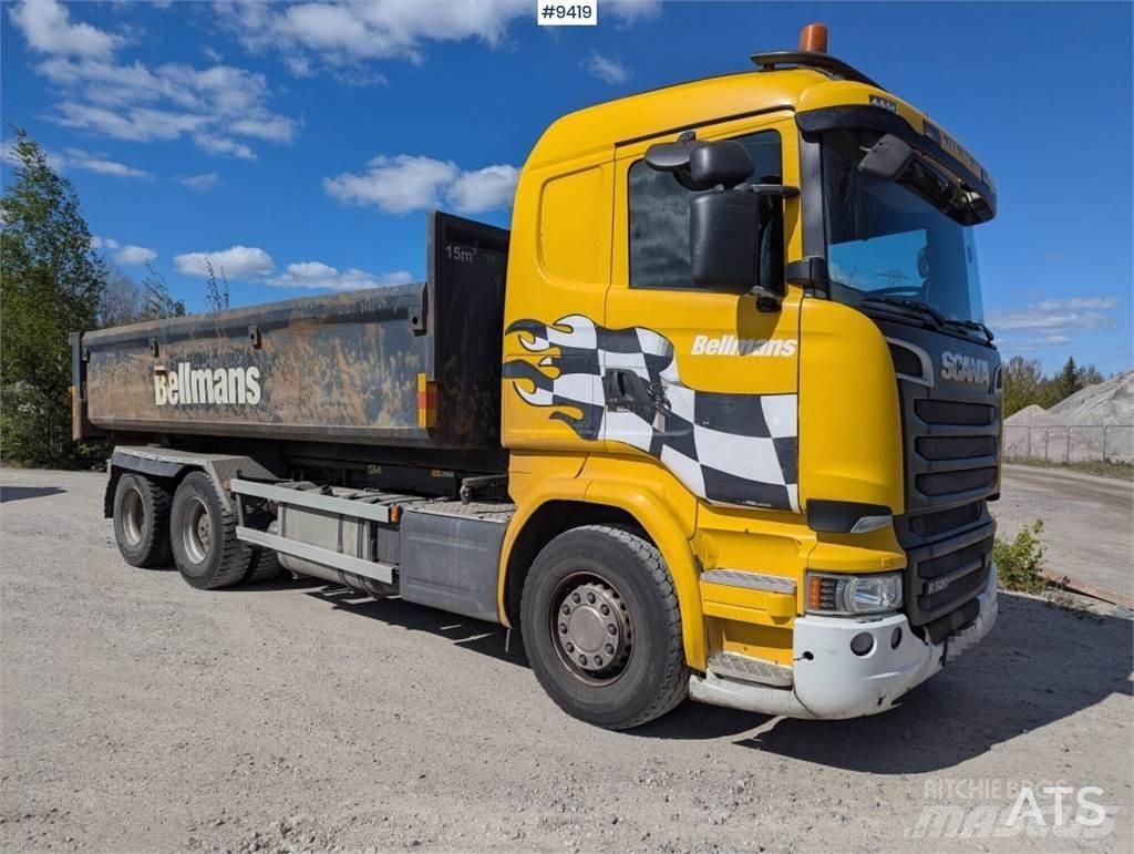 Scania R520 Вантажівки з гаковим підйомом