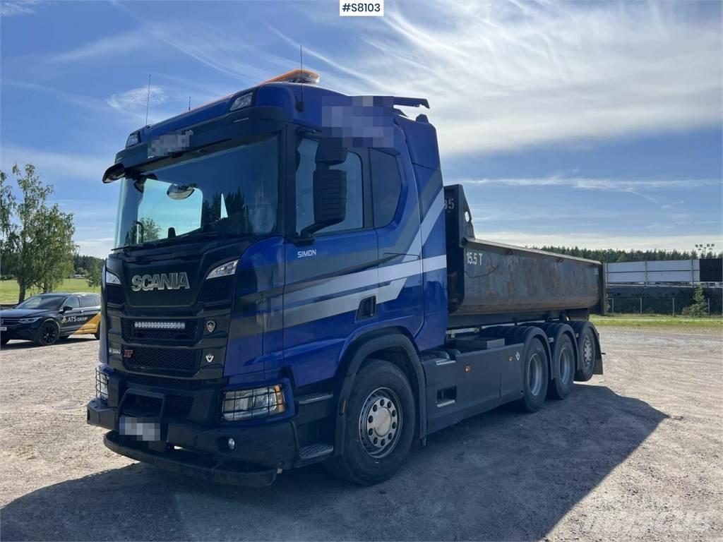 Scania R580 Вантажівки з гаковим підйомом