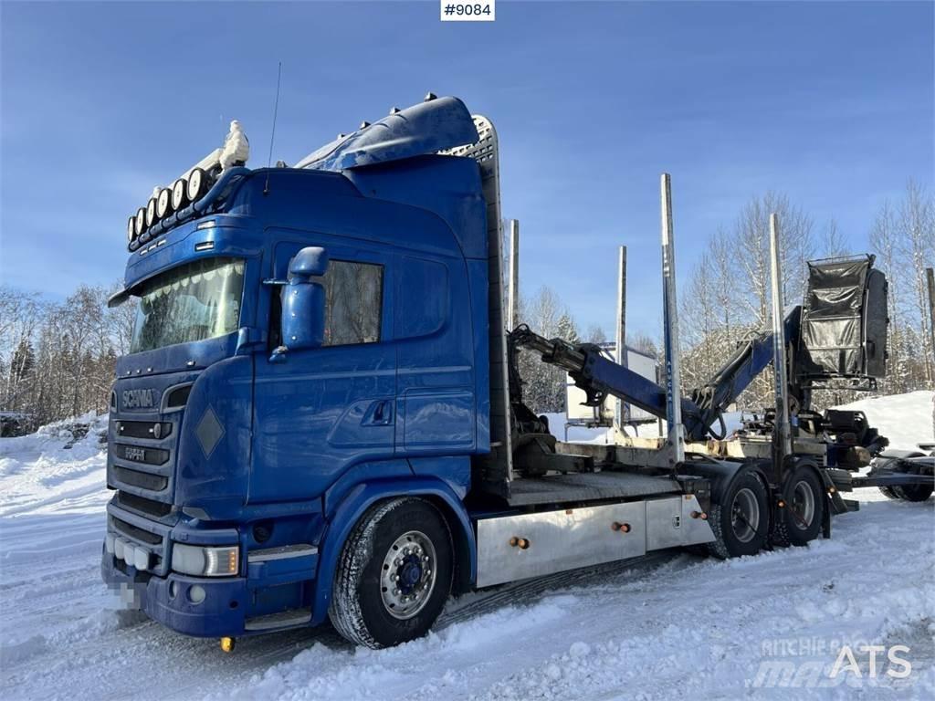 Scania R580 6X4 Лісовози