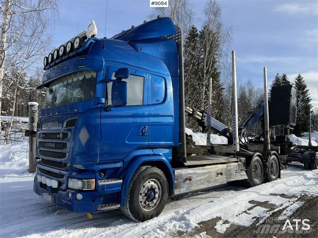 Scania R580 6X4 Лісовози