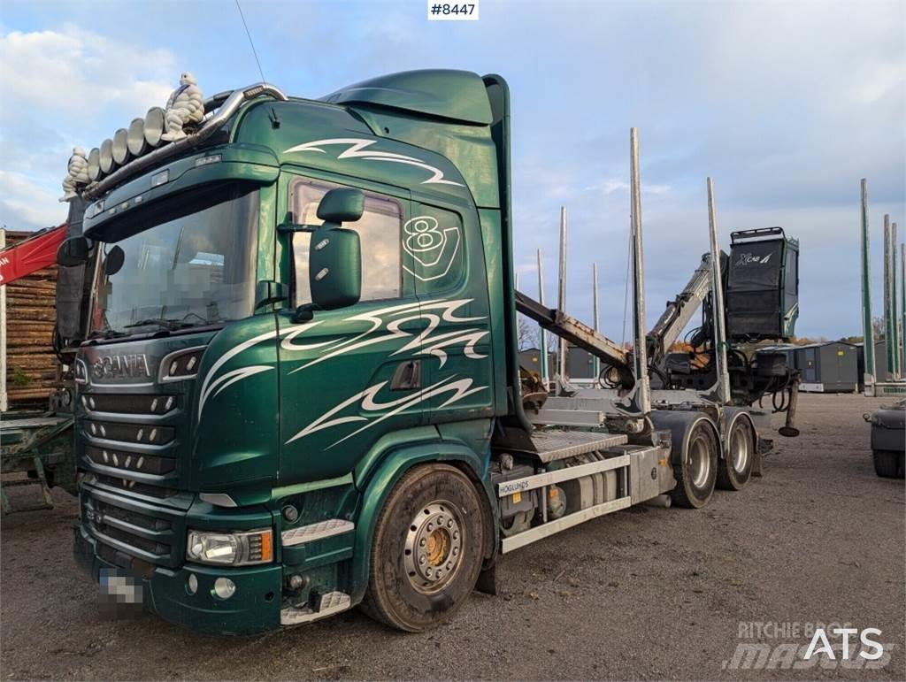 Scania R580LB 6X4 HNB Лісовози
