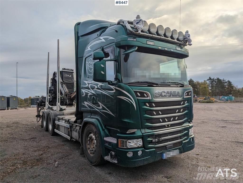 Scania R580LB 6X4 HNB Лісовози