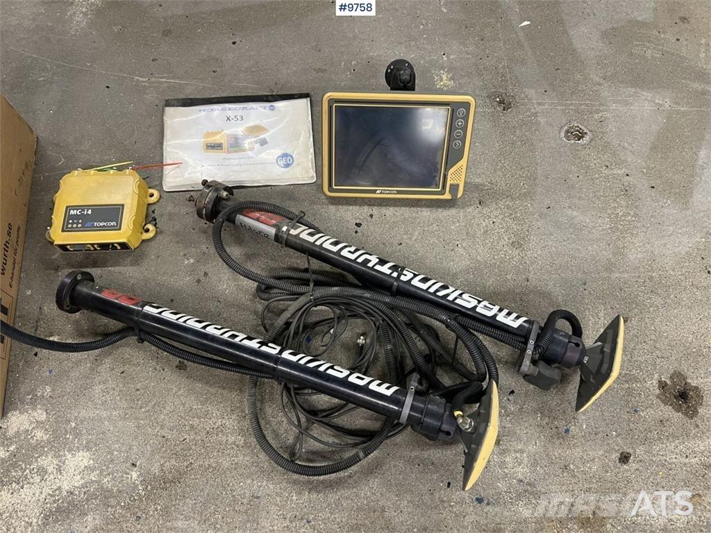 Topcon X-53 Траншейні екскаватори