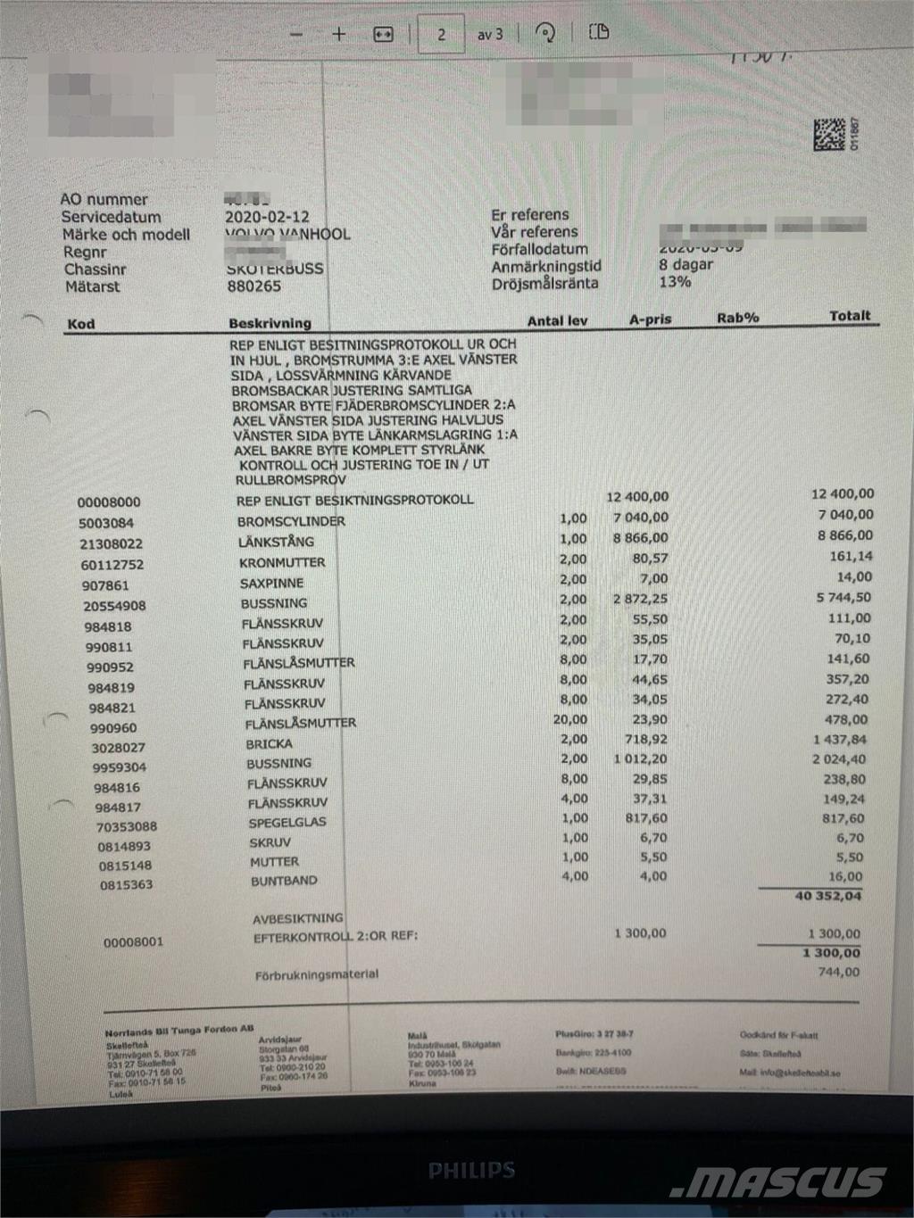 Volvo B10M-70B Інші автобуси