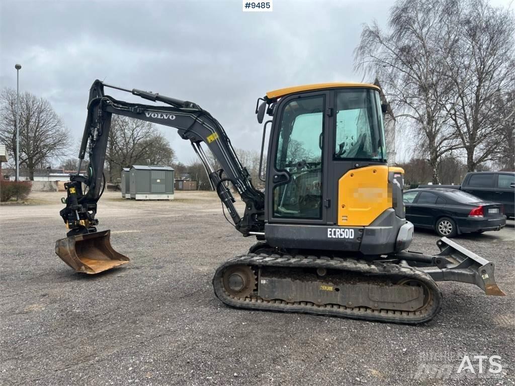 Volvo ECR50D Міні-екскаватори < 7т