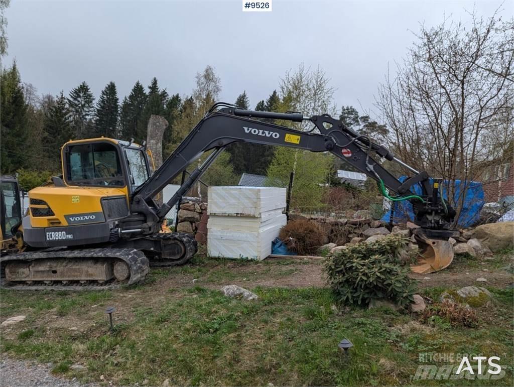 Volvo ECR88D PRO Середні екскаватори 7т. - 12т.
