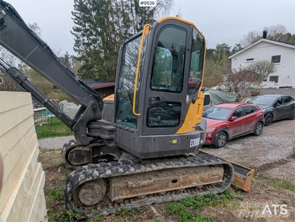 Volvo ECR88D PRO Середні екскаватори 7т. - 12т.