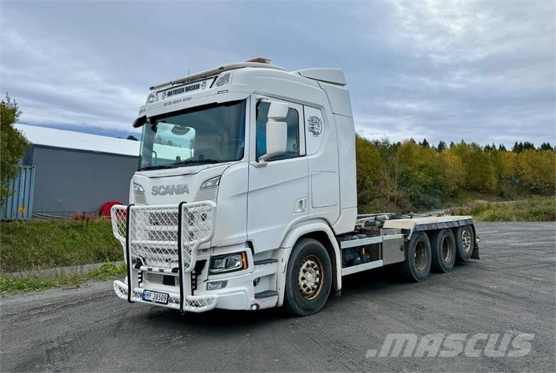 Scania R500 Вантажівки з гаковим підйомом