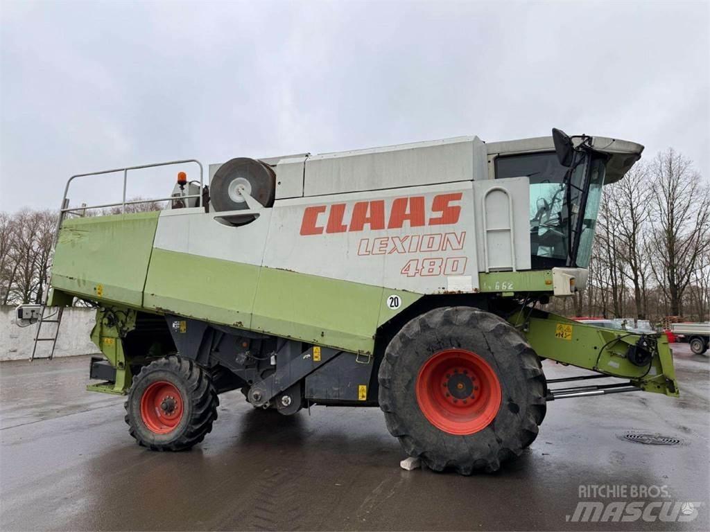 CLAAS LEXION 480 Зернозбиральні комбайни