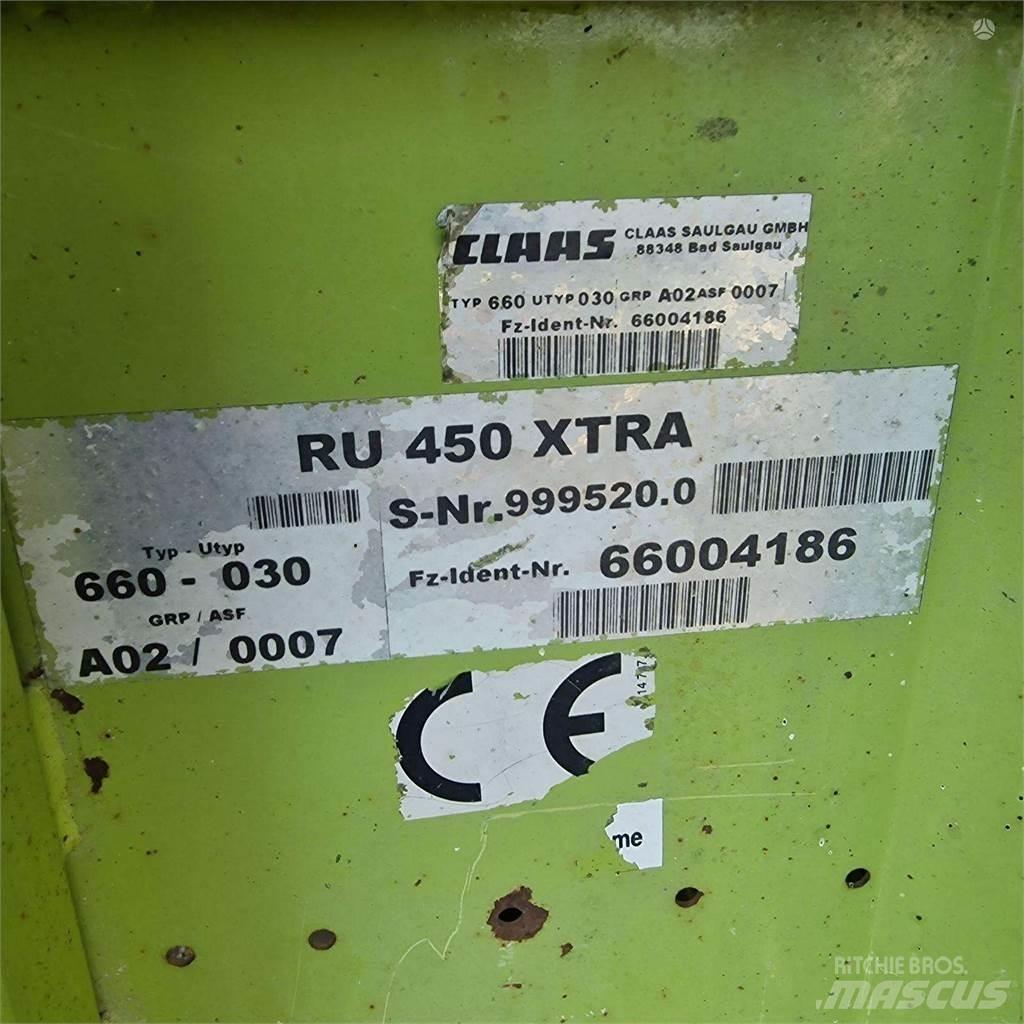 CLAAS RU 450Xtra Сільгосптехніка - Інші