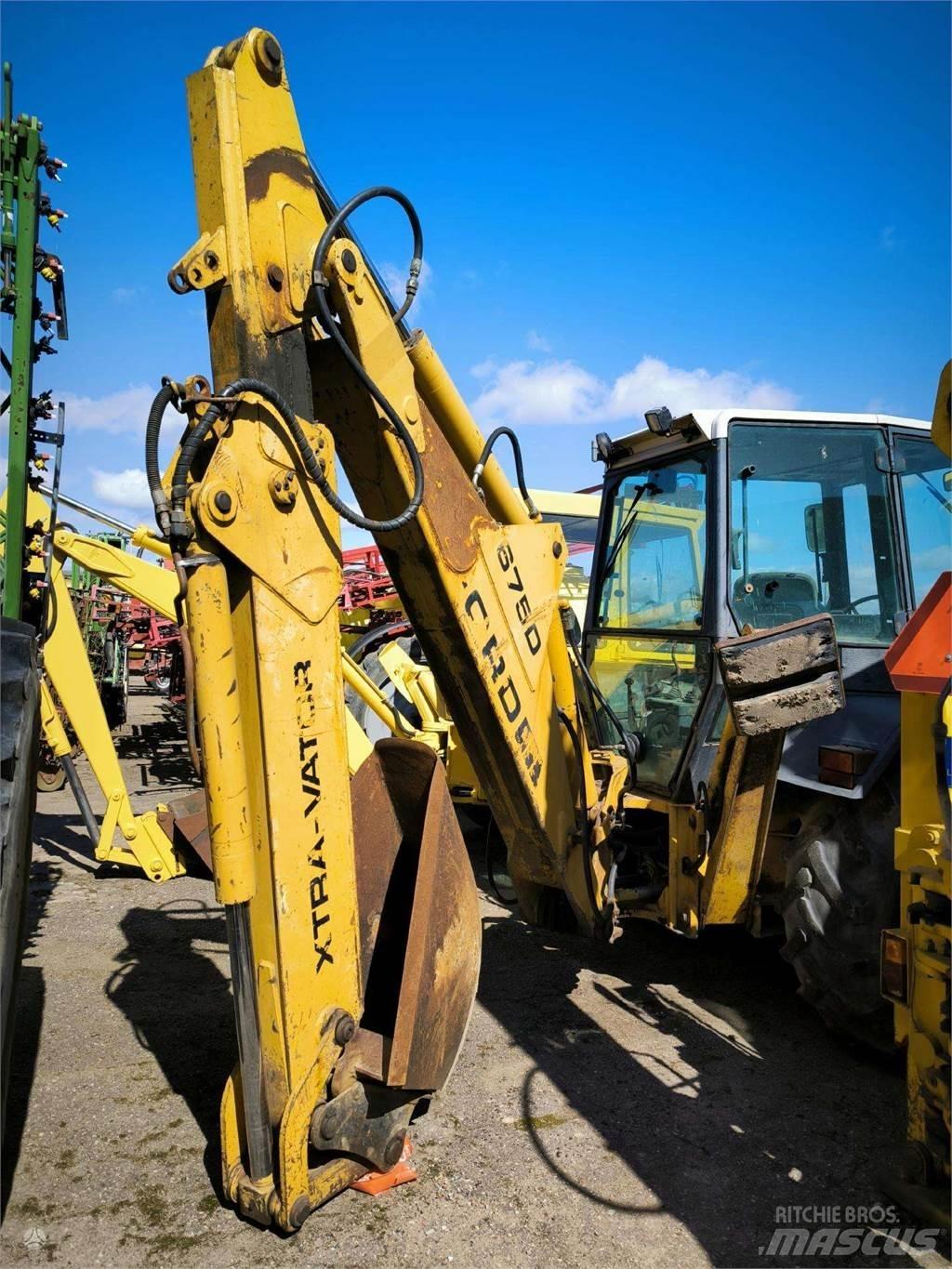 Ford 675d Фронтальні навантажувачі та екскаватори