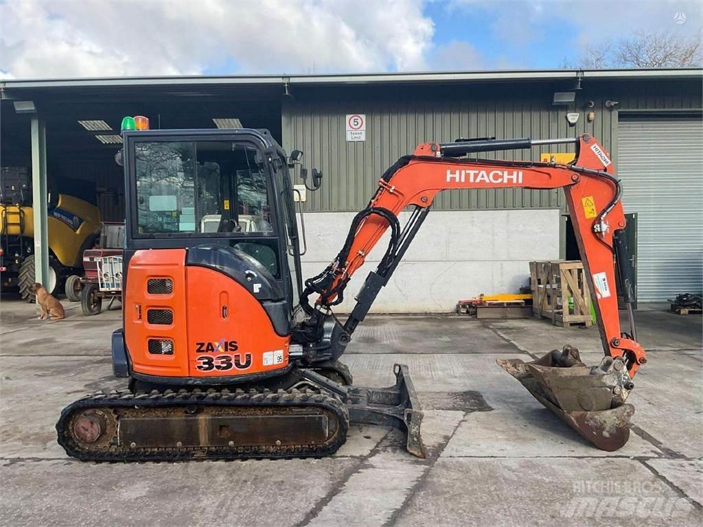 Hitachi Zaxis 33U Гусеничні екскаватори