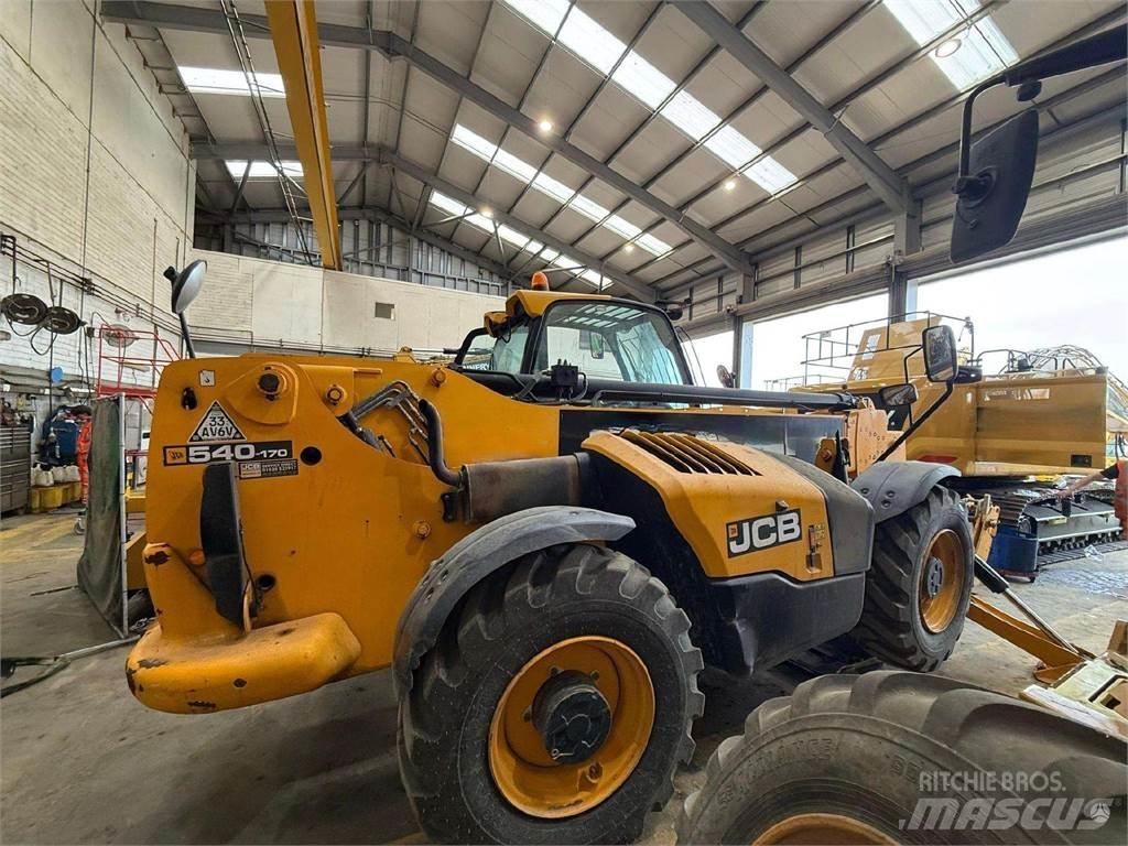 JCB 540-170 Телескопічні навантажувачі
