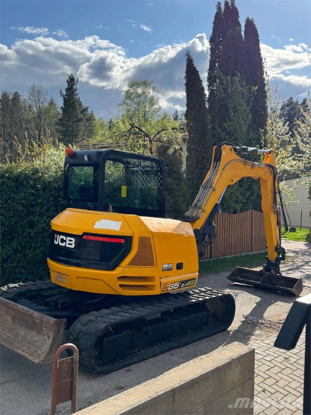 JCB 85Z-1 Гусеничні екскаватори
