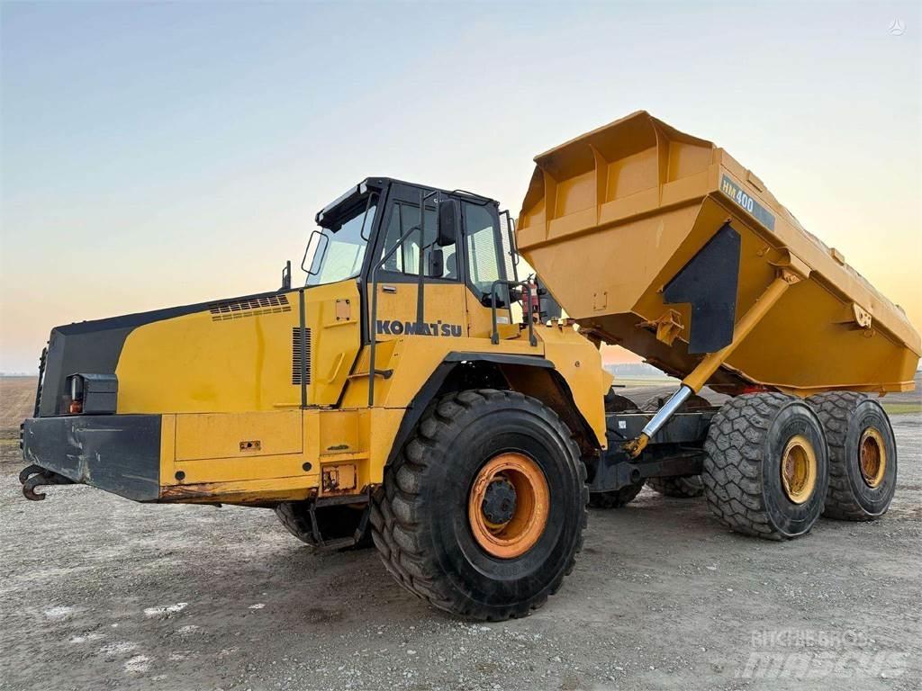 Komatsu HM 400-2 Зчленовані самоскиди