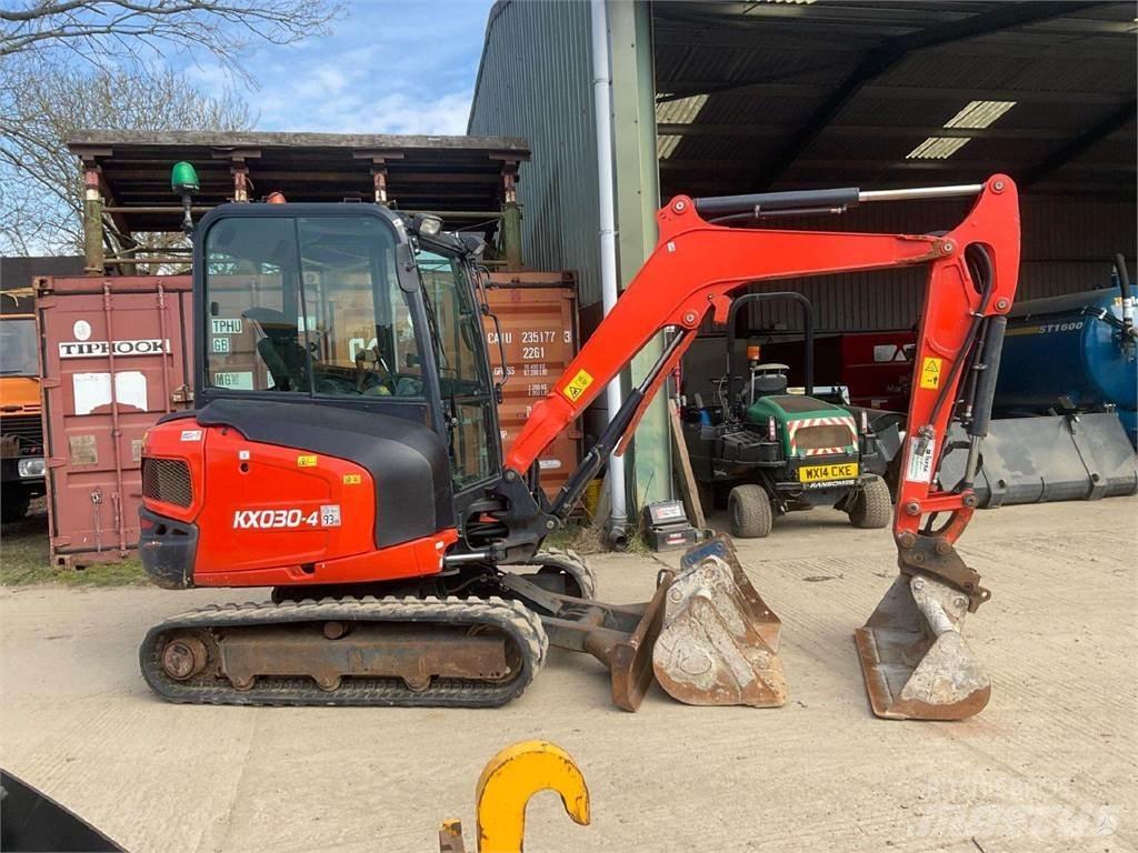 Kubota KX030-4 Міні-екскаватори < 7т