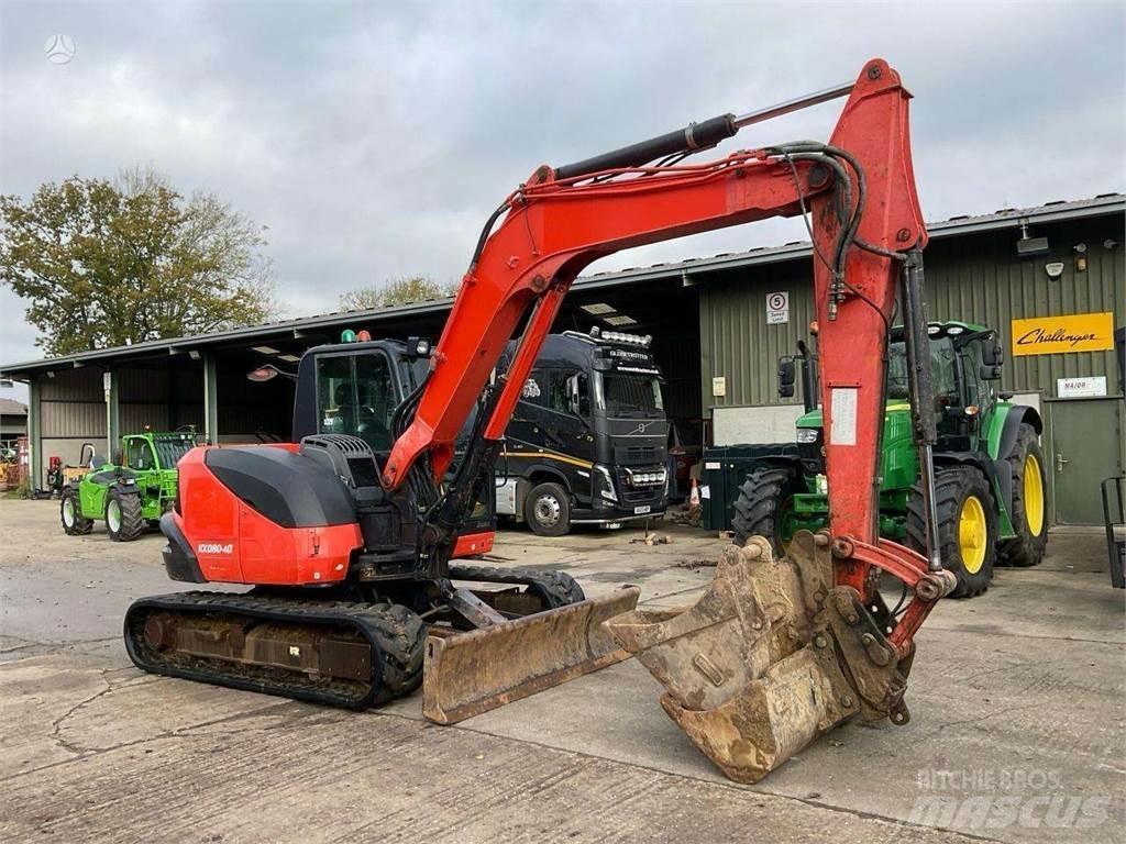 Kubota KX080-4 Гусеничні екскаватори