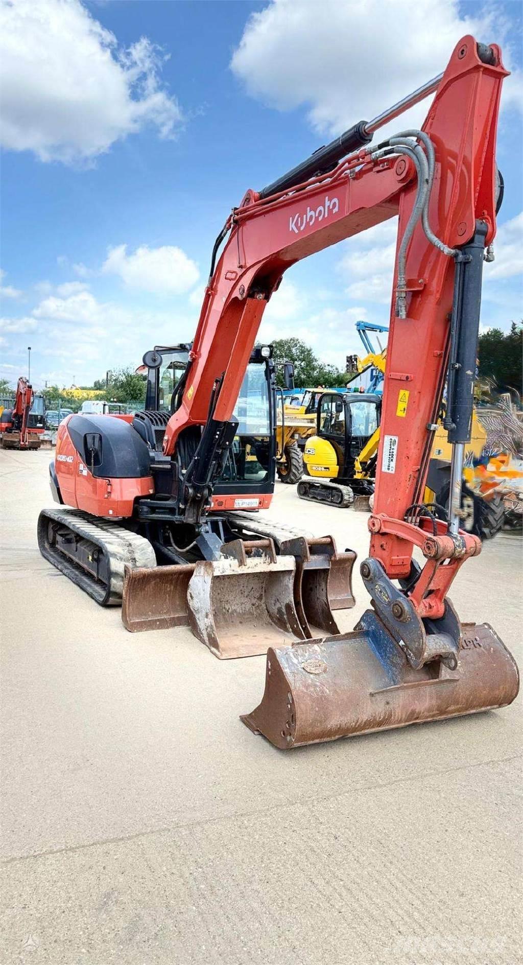 Kubota KX080-4 Гусеничні екскаватори