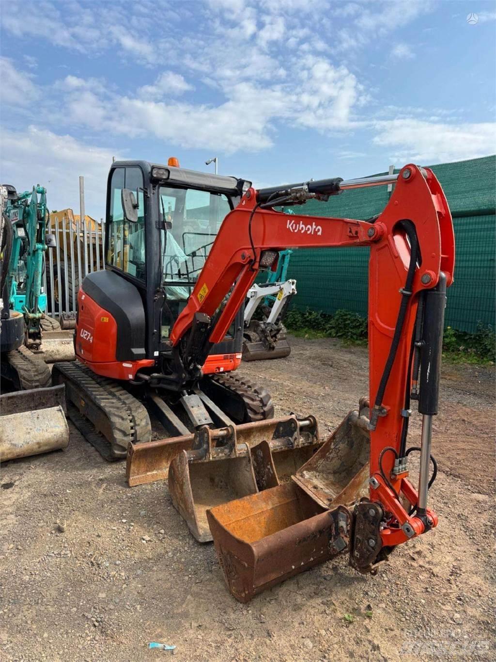 Kubota U27-4 Міні-екскаватори < 7т