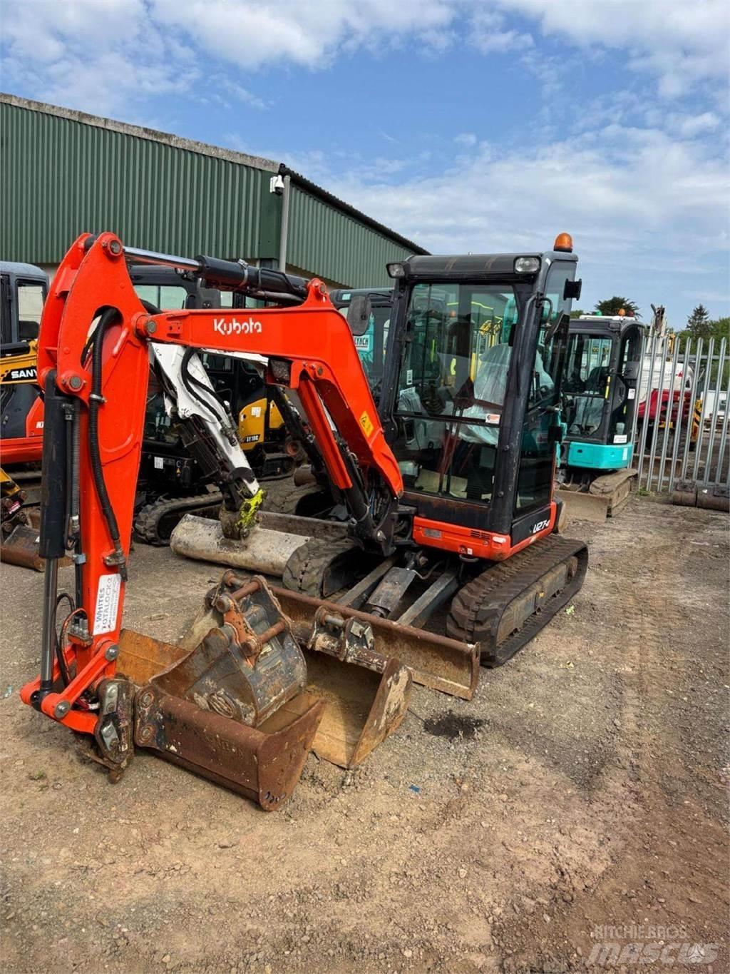 Kubota U27-4 Міні-екскаватори < 7т