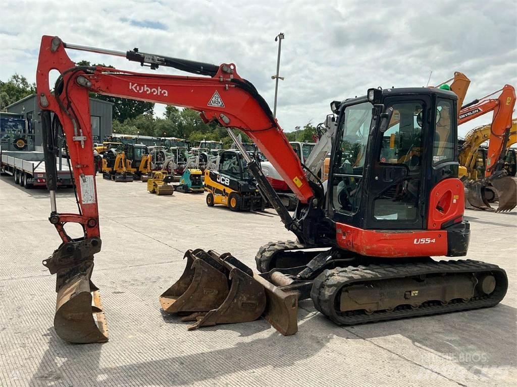 Kubota U55-4 Гусеничні екскаватори