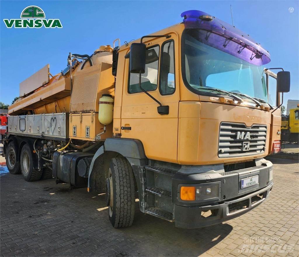 MAN FE 26T 6x2 Комбі/Вакуумні вантажівки