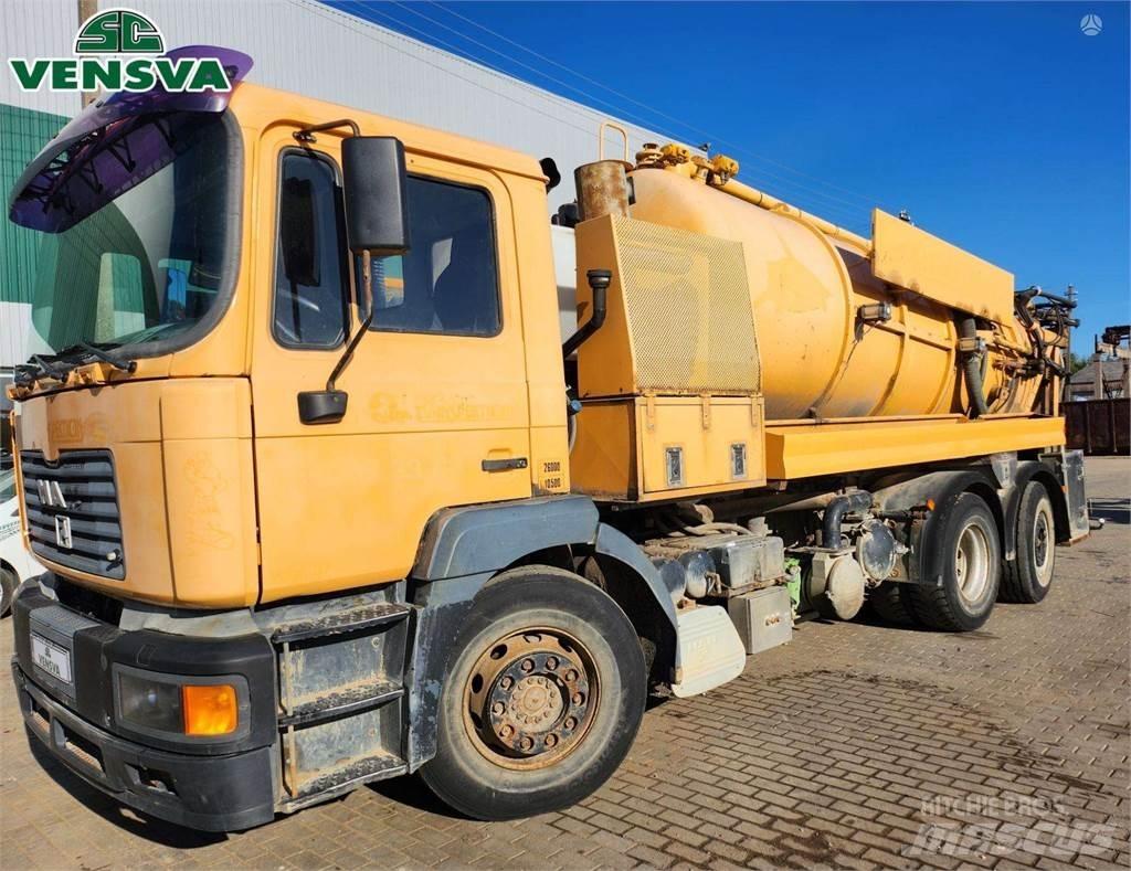 MAN FE 26T 6x2 Комбі/Вакуумні вантажівки