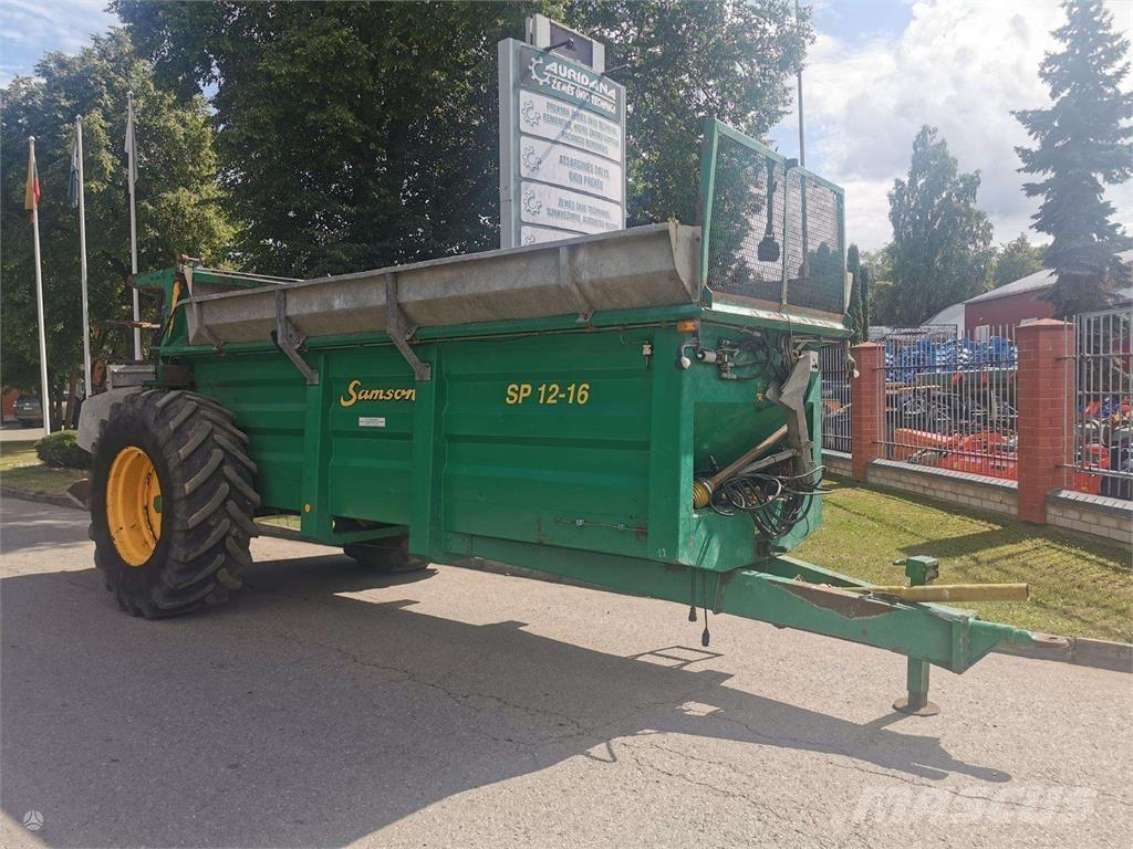 Samson SP 12 Роздрібнювачі, різаки і розпаковувачі тюків