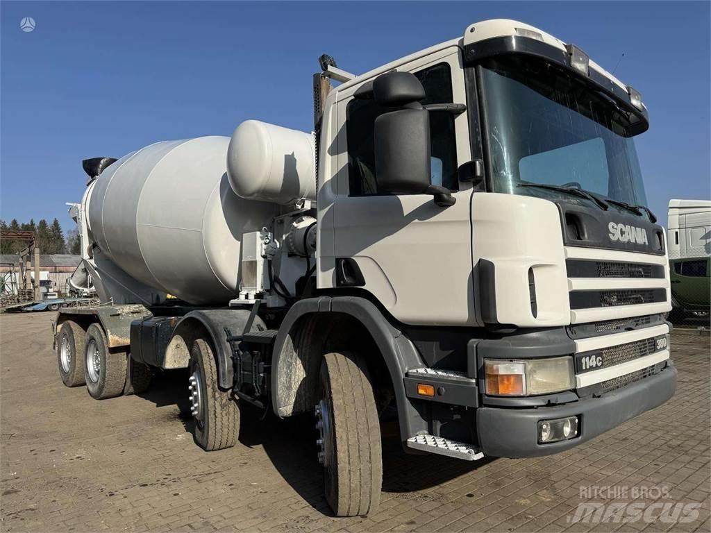 Scania P124 8x4 Бетономішалки (Автобетонозмішувачі)