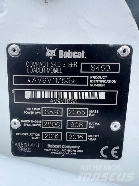 Bobcat S 450 Малі навантажувачі