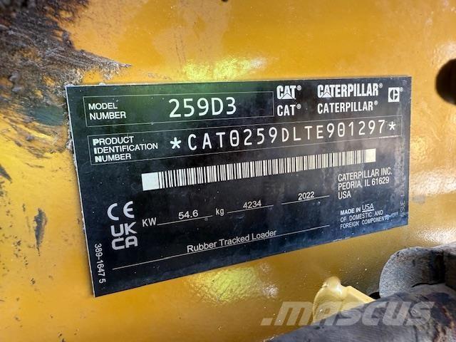 CAT 259D3 Міні-навантажувачі