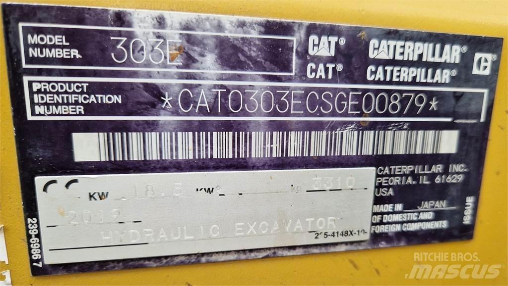 CAT 303E Міні-екскаватори < 7т