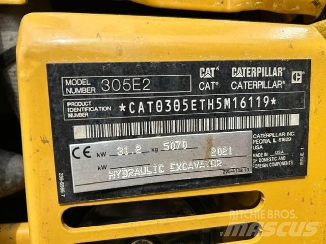 CAT 305CR Міні-екскаватори < 7т