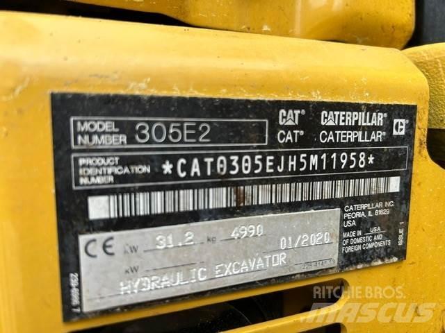 CAT 305E2 Міні-екскаватори < 7т