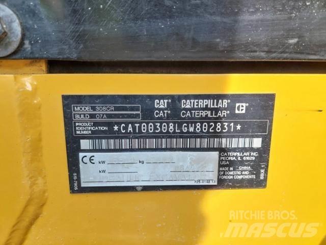 CAT 308 Міні-екскаватори < 7т