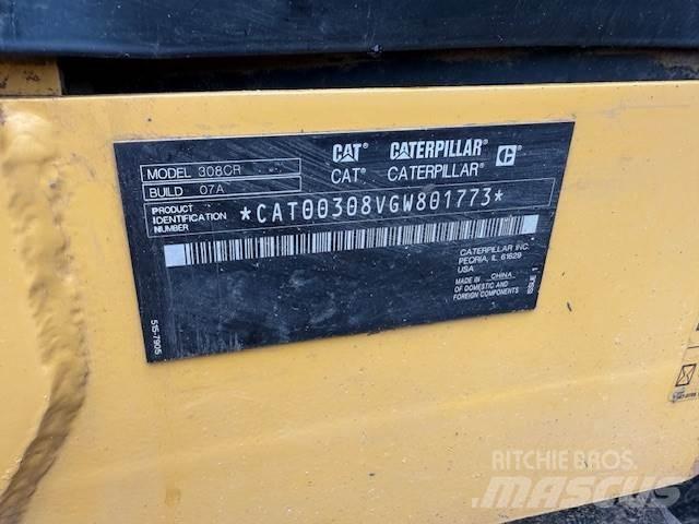 CAT 308 Міні-екскаватори < 7т