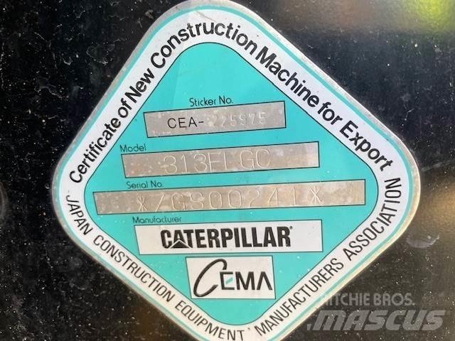 CAT 313 FL GC Гусеничні екскаватори