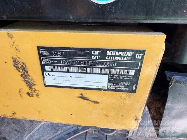 CAT 316F Гусеничні екскаватори