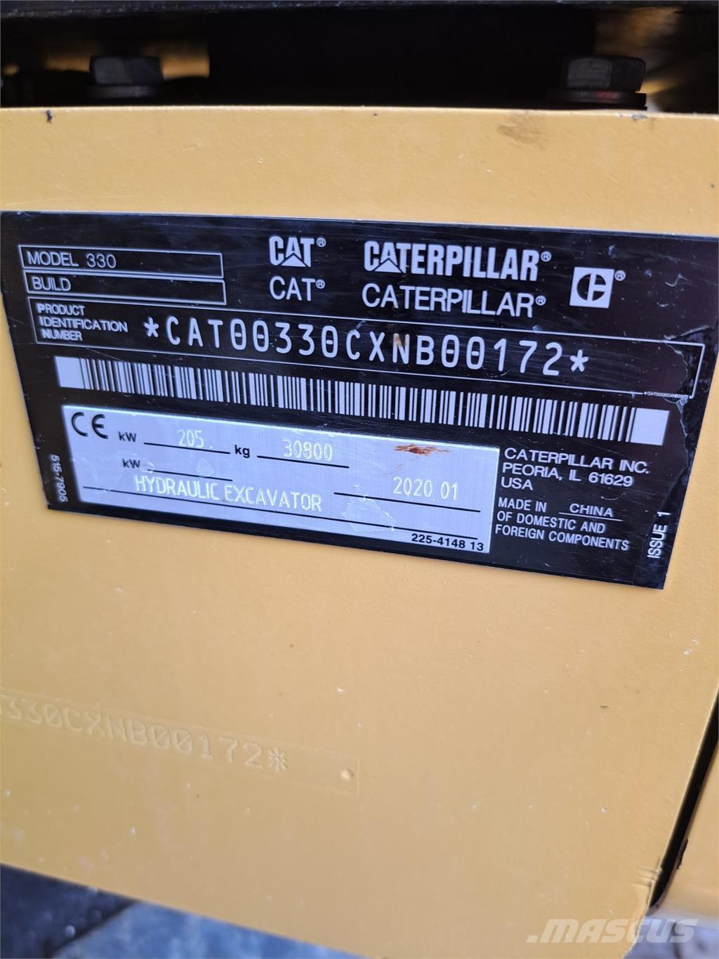 CAT 330 Гусеничні екскаватори