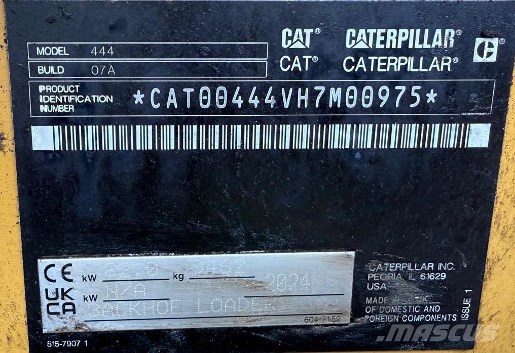 CAT 444 Екскаватори-навантажувачі