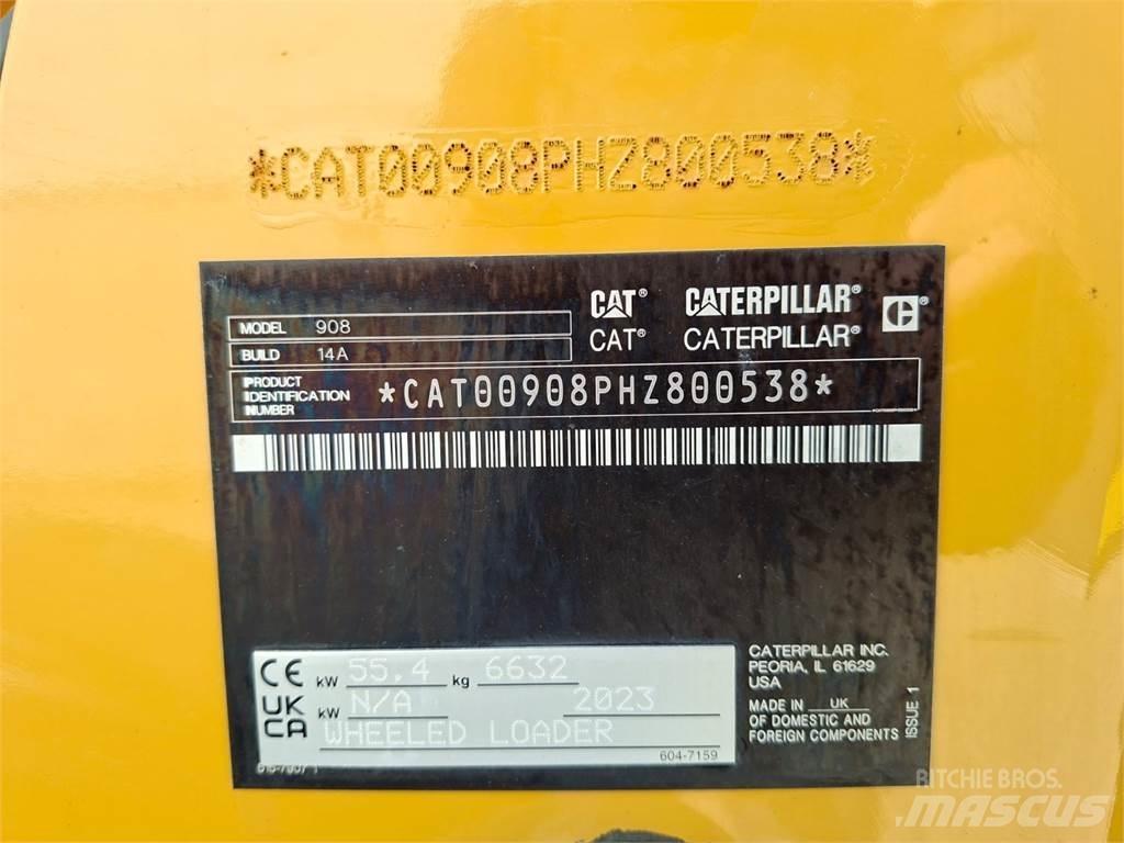 CAT 908 Фронтальні навантажувачі