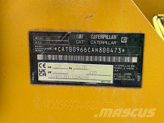 CAT 966 Фронтальні навантажувачі