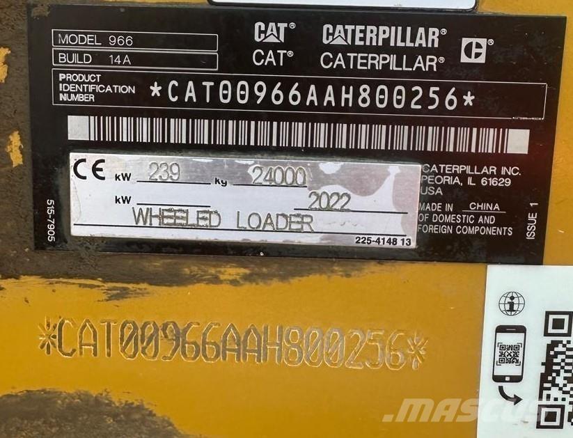 CAT 966 Фронтальні навантажувачі