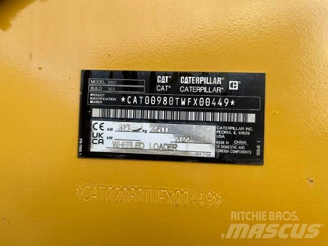 CAT 980 NG Фронтальні навантажувачі